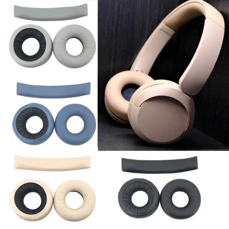 Replacement Headband Cushion and Earpads for WH-CH500 CH510 ZX330BT Enhanceds Comfort with Soft Sponges Protein Leather