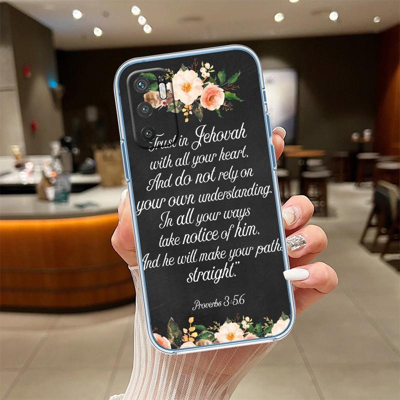 NH10 Bible Verse Jesus cross Case for Motorola G10 G20 G30 G31 G32 G34 G35 G41 G42 G50 G51 G52 G55 G60 G60S G62 G71 G72 G75
