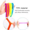 (H0826)4Pcs Sensory  Stretchy String Toy For Kids And Adluts With Reduce Stress