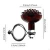 Universal Professional Steering Wheel Spinner Knob for SUV Vehicle Boat Carbon Fiber Pattern