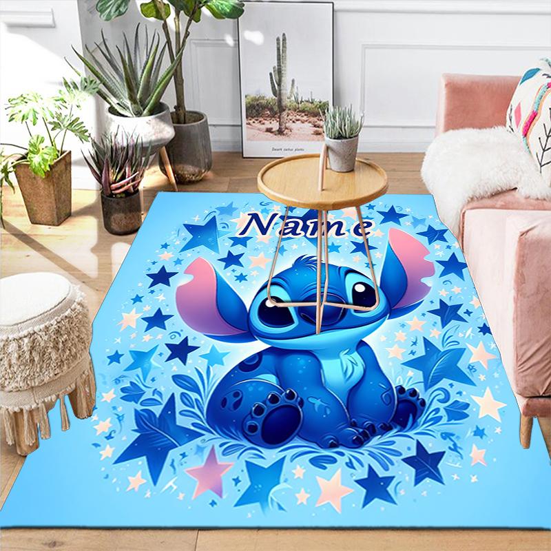 Custom 1Pc Stitch Stars Artwork Rug Office Carpet Indoor Outdoor Entrance Doormat Nonslip Soft And Comfortable Living Room D916265