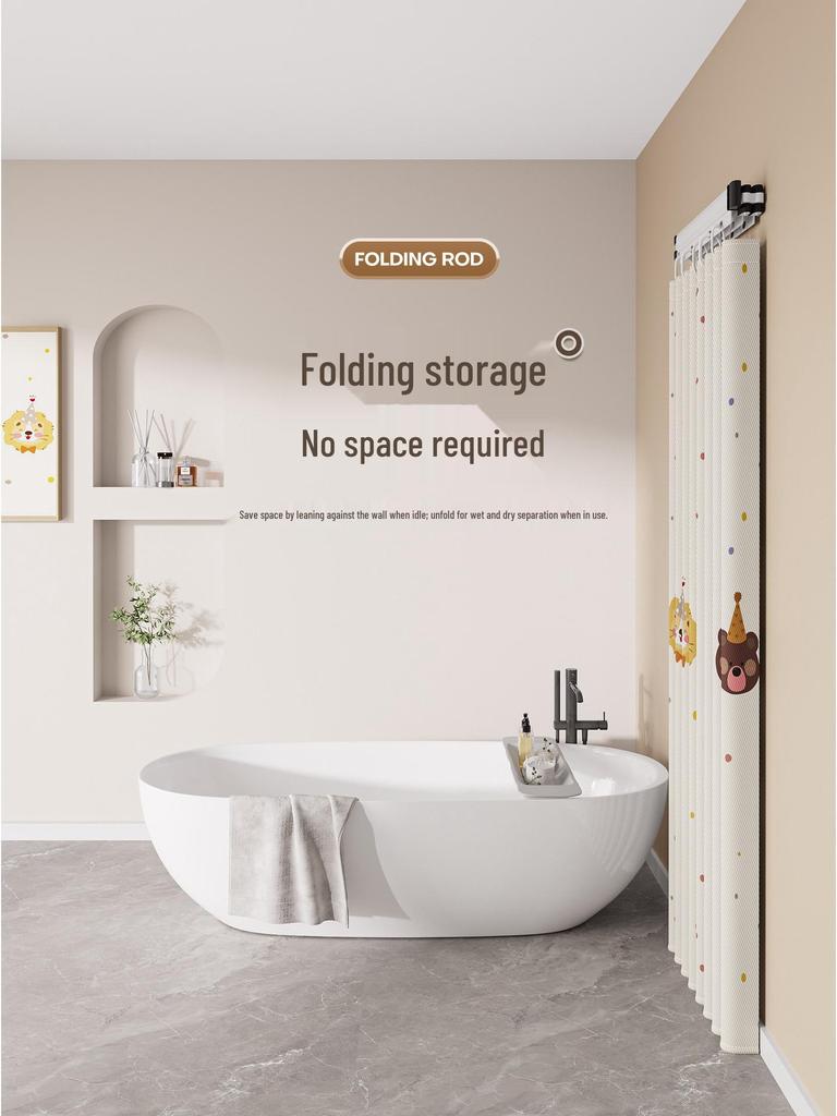 Faltbarer einziehbarer wandmontierbarer Wäschetronständer für den Balkon