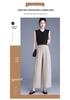 Spring 2026 Elegant Casual High Waist Wide Leg Pants for Middle-Aged and Elderly Women