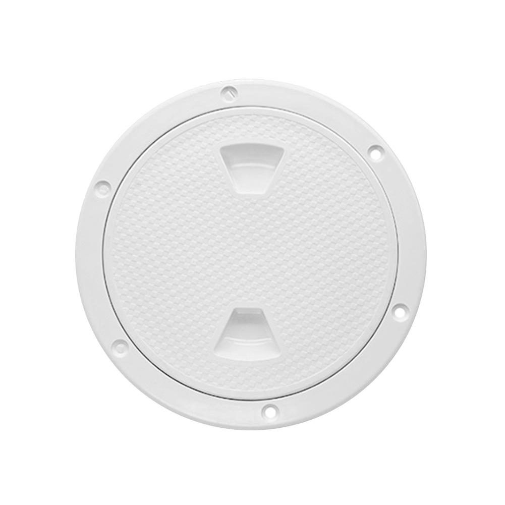 4/6/8 Inch Deck Inspection Access Hatches Cover Boat Hatches Deck Plate Non Slip Plastic Double Waterproof for Marine Boat Yacht