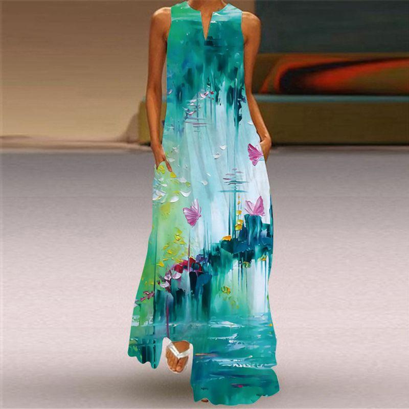 

Ladies Elegant Party Vintage Long Dresses Women s Elegance Party Retro Maxi Dress VLCQ-73 XL