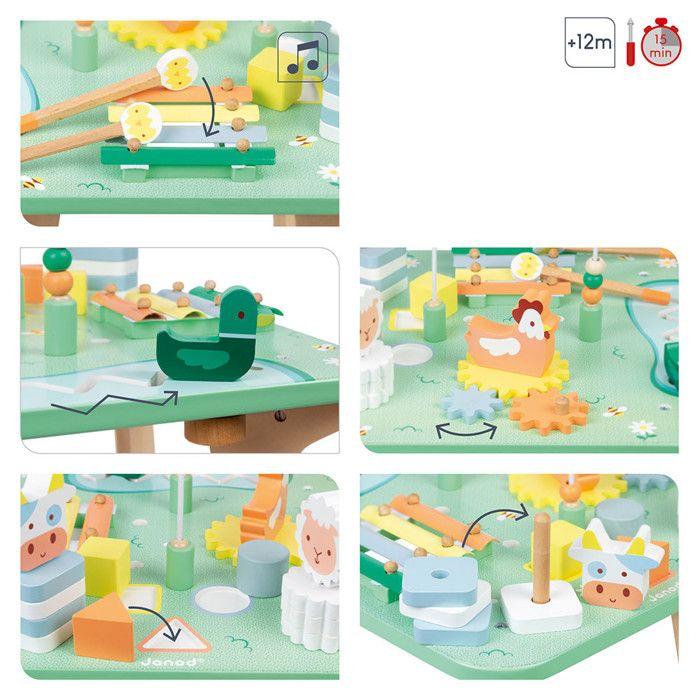 Table D'Activités Jolie Prairie