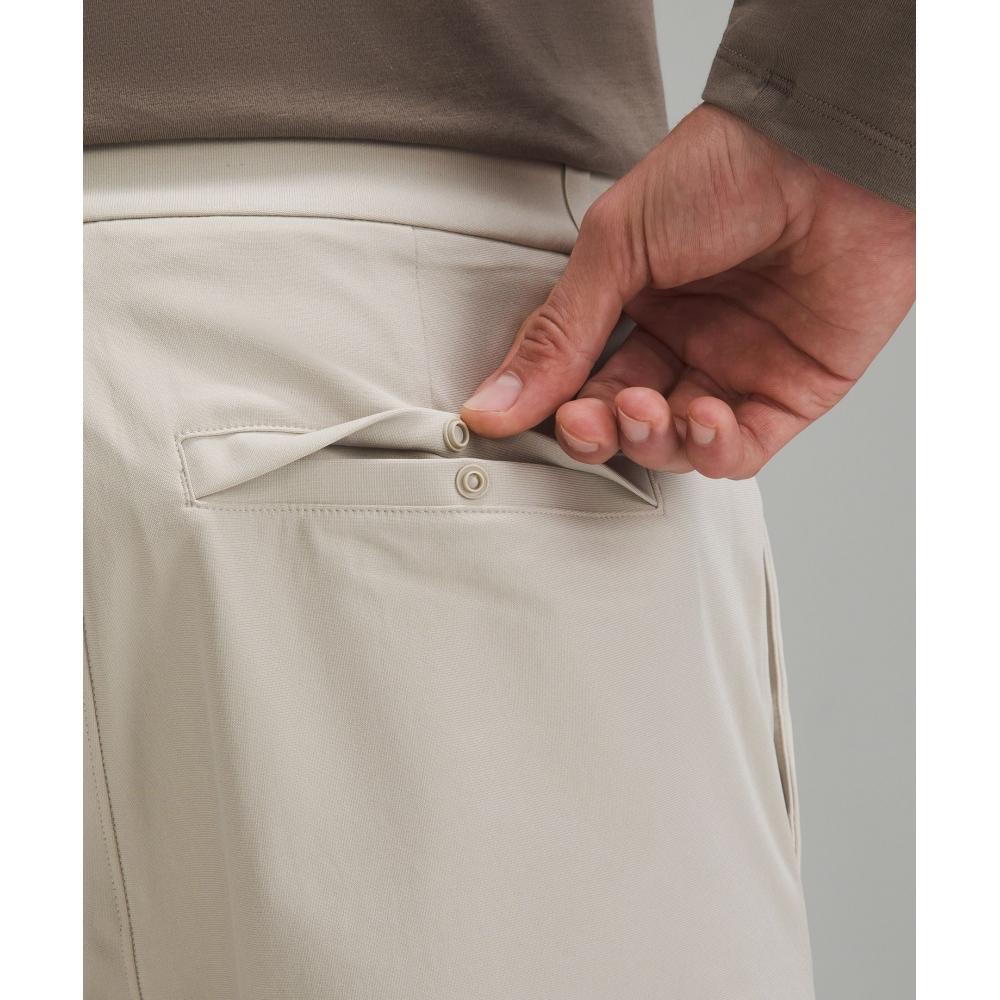 Lululemon Abc Slim Fit Trouser 34l  Warpstreme Raw Linen