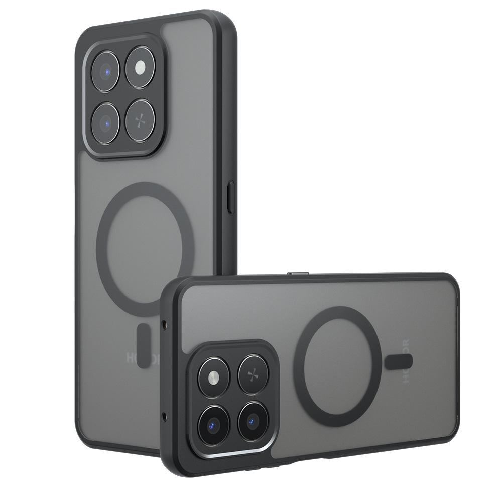 Custodia Smart Magnetica Opaca Trasparente Antiurto per Honor X9D