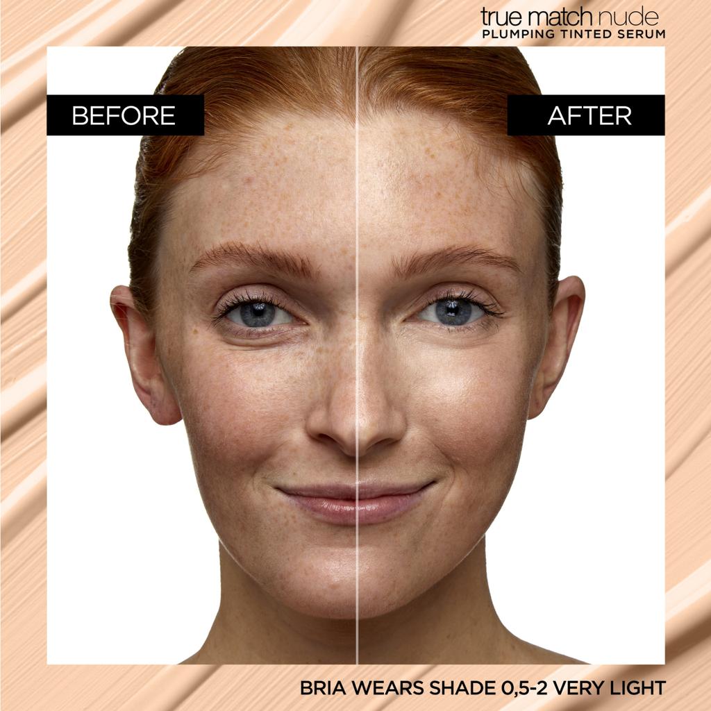 Loreal true match nude serum w podkładzie - 0.5-2 very light 30ml