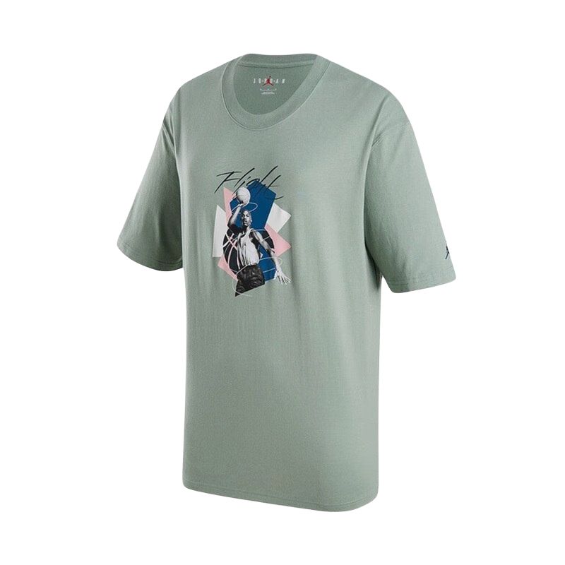 

Jordan Fight Breathable Sports Crew Neck Short Sleeve T-Shirt Women tops FN5709-304