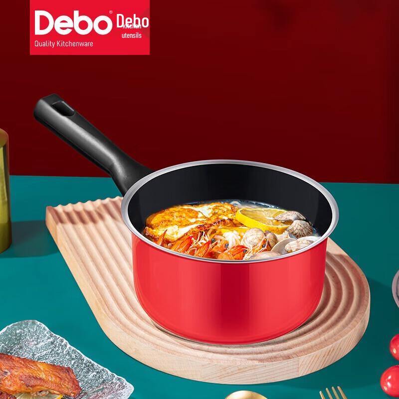 Debo Himalayan 18cm Ceramic-Steel Milk/Soup Pot