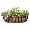 Hanging Basket Liner Coconut Fiber Replacement Flower Basket Cushion For Balcony Garden Garden Plant Flower Pot Basket Liner