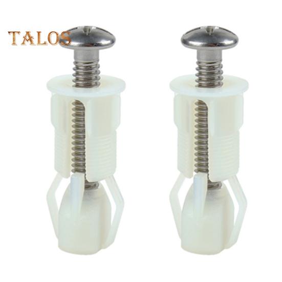 

Комплект из 2/4 болтов для сиденья унитаза, прочные универсальные винты для сиденья унитаза, простая установка, винты для крепления крышки унитаза 2pcs