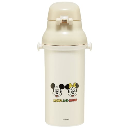 Skater Water Bottle Disney Mickey Mouse & Friends Cooking 480ml Children's Antibacterial Plastic Made In Japan PSB5SANAG-A