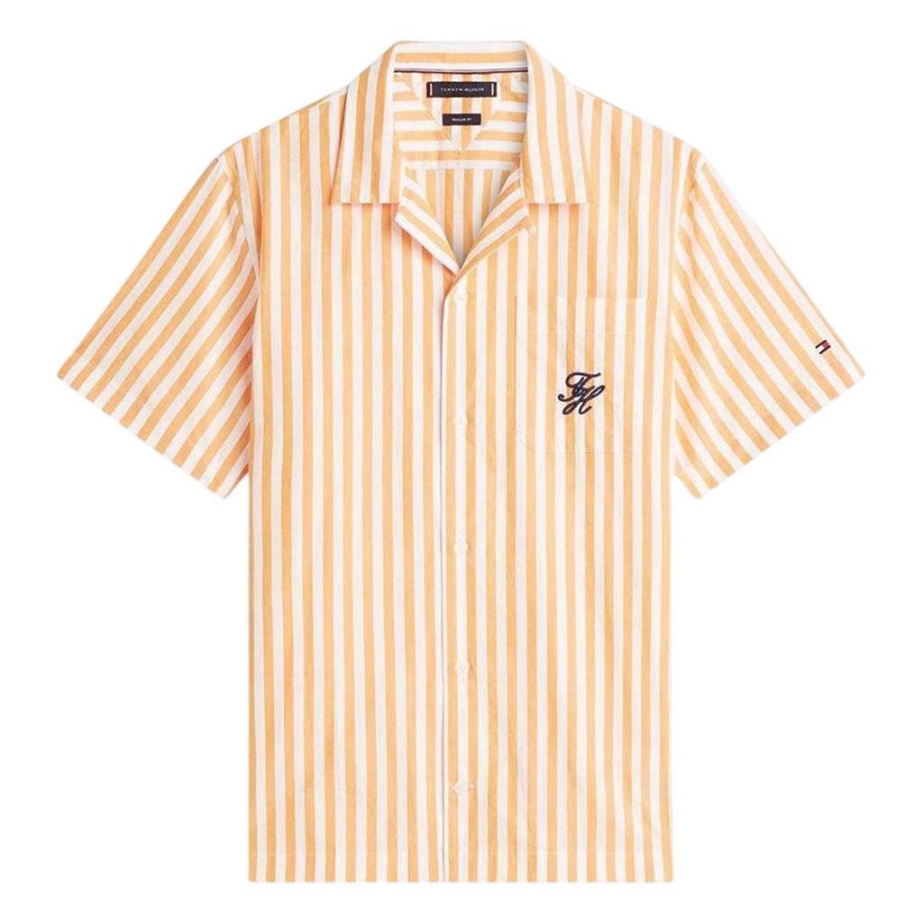 Tommy Hilfiger Mens Striped Weave Shirt