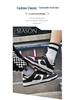 Men's AJ1 Low-Top Black & White Panda Dunk Skate Shoes and Women's Air Force One Sneakers