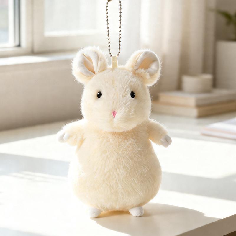 18cm Niedliche Cartoon-Fantasie-Ratte Plüschtiere Weiche Stofftierpuppe Plüsch Kleine Maus Puppe Taschenanhänger Schlüsselanhänger Kinder Geburtstagsgeschenke 18cm