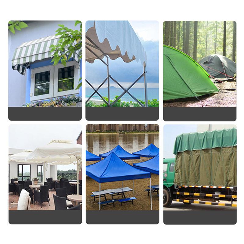 Tarpaulin Repair Tape PVC Leakage Patch Tape Rainproof Cloth Adhesive Tape 45 Volumes