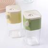 2Pcs 200ml 0.5g Quantitative Seasoning Jar Press-type Dual-purpose Seasoning Can Sugar Bowl  Camping