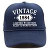 New Mesh Cap Vintage Outdoor Shade Baseball Cap European and American Hip Hop Men's and Women's Printed Truck Hat