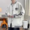 Retro Velvet Plus-Size 8XL Winter Baseball Jacket for Men