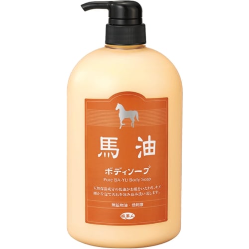 Azuma Shoji [Same price with Imabari towel] Horse oil body soap 1000ml/Skincare Tabibijin Bayu
