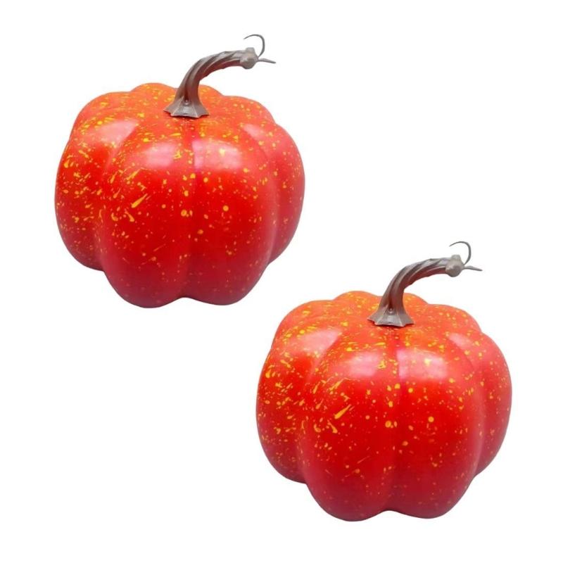 Halloween Pumpkin for Festive Thanksgiving Halloween Mantlepiece Embellishments Autumnal Small Pumpkins Decoration