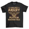 'I Am Not Angry'' Funny Unisex T-Shirt - Embrace Your Heathen Face with Humor! 10