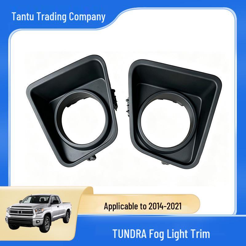 Compatible Fog Light Bezels for 2014-2021 Tundra - Part Numbers: 52128-0C070, 52127-0C070