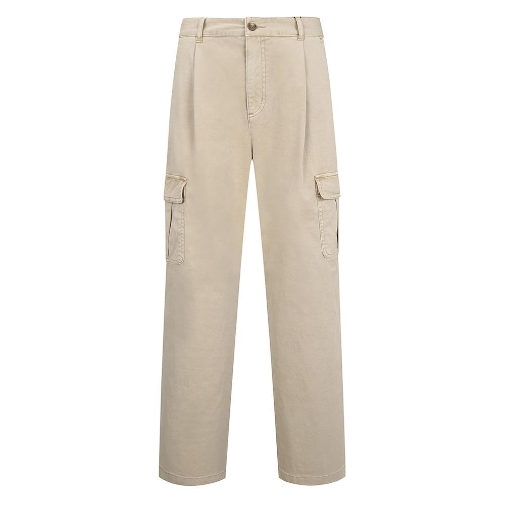 Burkeru Women'S Slim Straight Fit Cargo Pants Beige