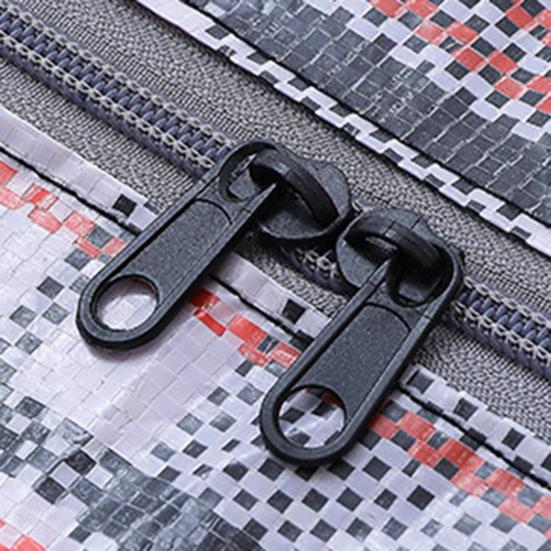 PP Woven Storage Bag Large Capacity Waterproof Thick Moving Bag Luggage Organizer Quilt Clothes Packing Tote