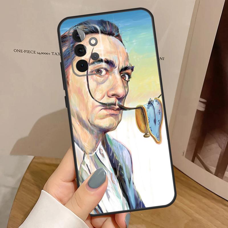 Salvador Dali Kunst Voor Samsung Galaxy A53 A33 A13 A23 A15 A25 A35 A55 A51 A71 A12 A32 A52 A14 A34 A54 Hoesje