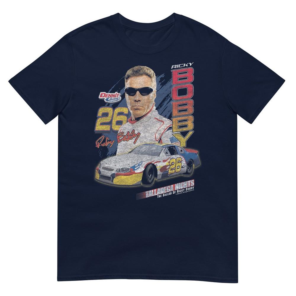 Talladega Nights Ricky Bobby Racing 26 Vintage Funny Movie Tshirt S