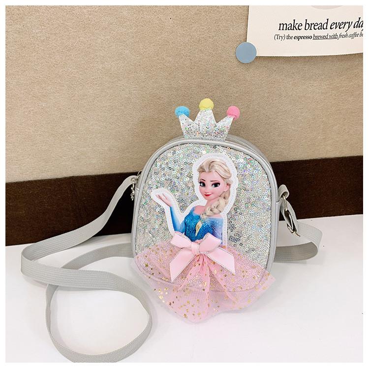 Charming Princess Style Nylon Crossbody Bag For Girls Perfect For Casual Use And Outdoor Adventures In Vibrant Colors