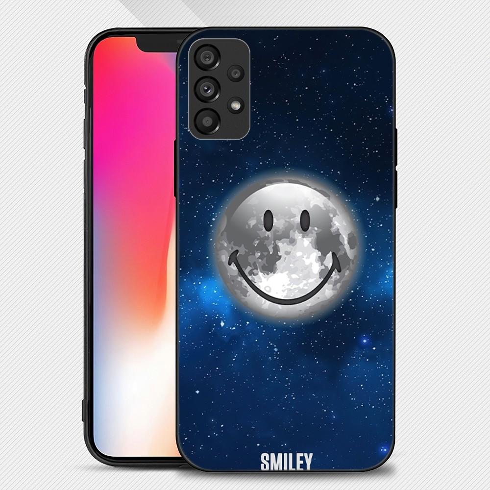 Śmieszne etui na telefon S-Smiley Face do Samsung Galaxy S22 S23 Ultra S21 S20 FE Plus Note 20 Miękka okładka