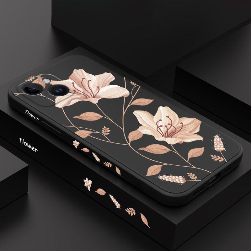 Delicate Blossoms Phone Case For iPhone 17 17 Air 16 16e 15 14 13 12 11 Plus Pro Max Mini X XR XS Cover