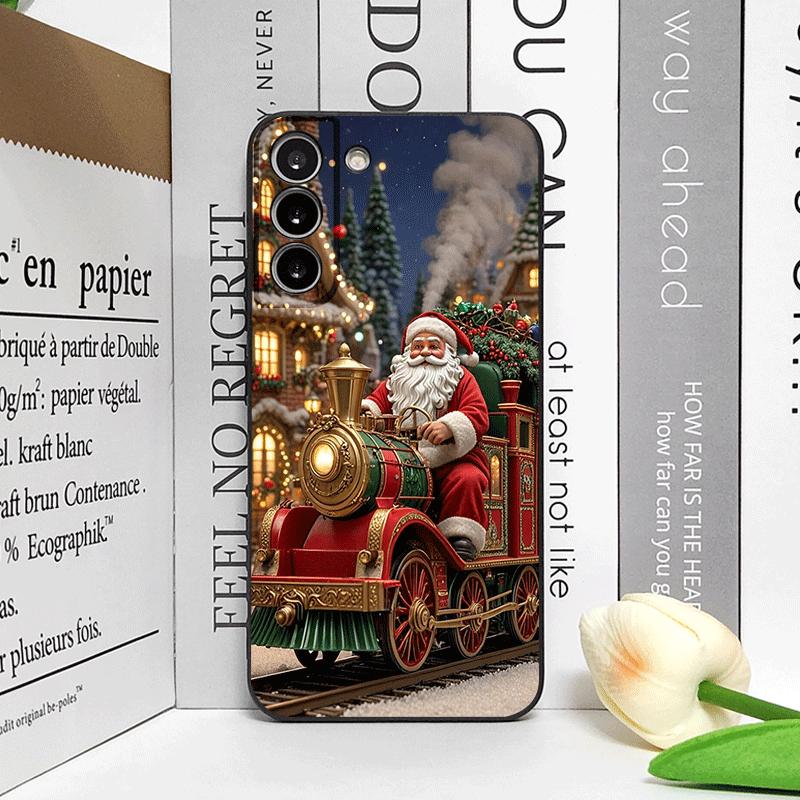 Cartoon-Handyhülle mit Weihnachtsmotiv, Nikolaus, für OPPO Reno 13 12 F 11 10 ProPlus A58 A98 A79 Find X5 X3 Lite X8 X7, Weiche Hülle