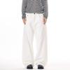 Solid Color Simple and Versatile Jeans Men's Autumn New American Trendy Brand Loose Straight Micro-cone Casual Long Pants