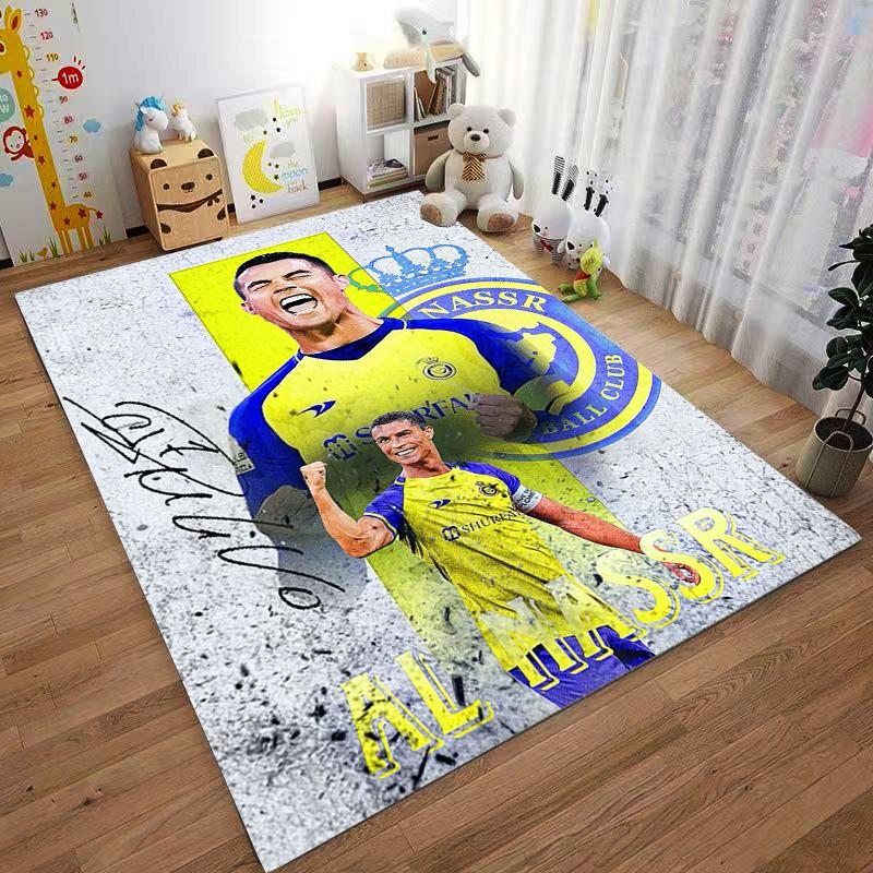 Soccer carpet Inspire Designed floor mat, suitable as a non-slip mat for the living room or bedroom sofa
