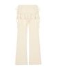 Nigaennikol Layered Ruffle Skirt Pants_Cream