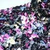 27cm Wide Printed Elastic Lace, DIY Stretch Sewing Lace Fabric for Lingerie, Bra, Underwear, Dress, Garment, Crafting
