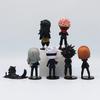 New 7 Pcs/Pack Q Posket Jujutsu Kaisen 9cm Figure Satoru Gojo Itadori Yuji Geto Suguru Nobara Megumi Collection Character Orname