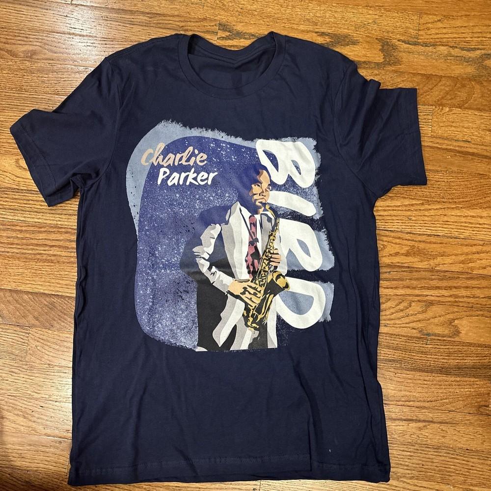 

Charlie Parker Blue Saxophone Shirt Black Unisex S-5XL ND1067 Unisex T-Shirt XXXXL