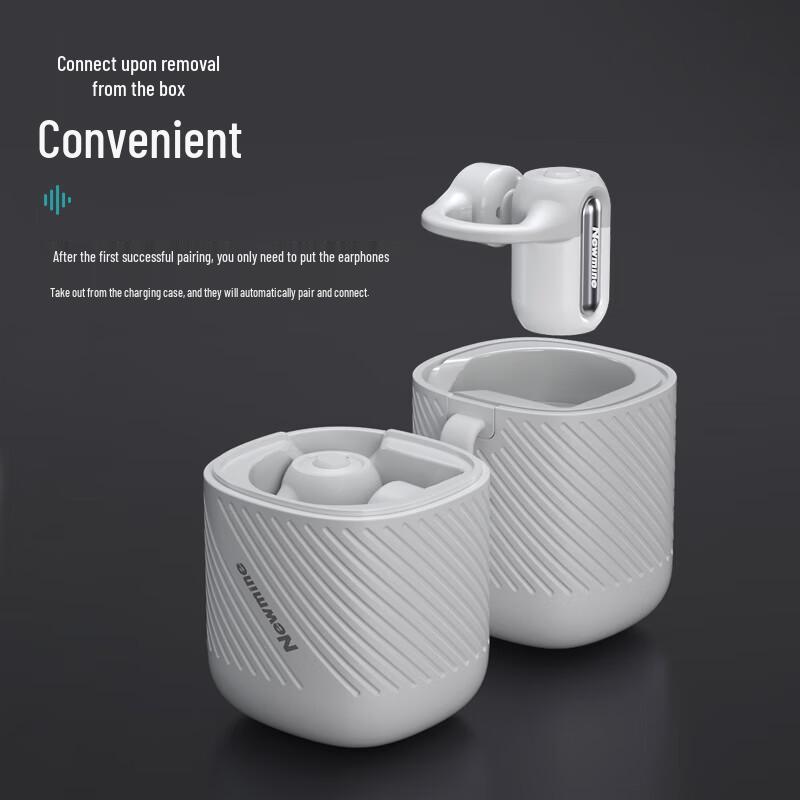 Newmine GE12 OWS Air Conduction Clip-on Bluetooth Sport Earbuds