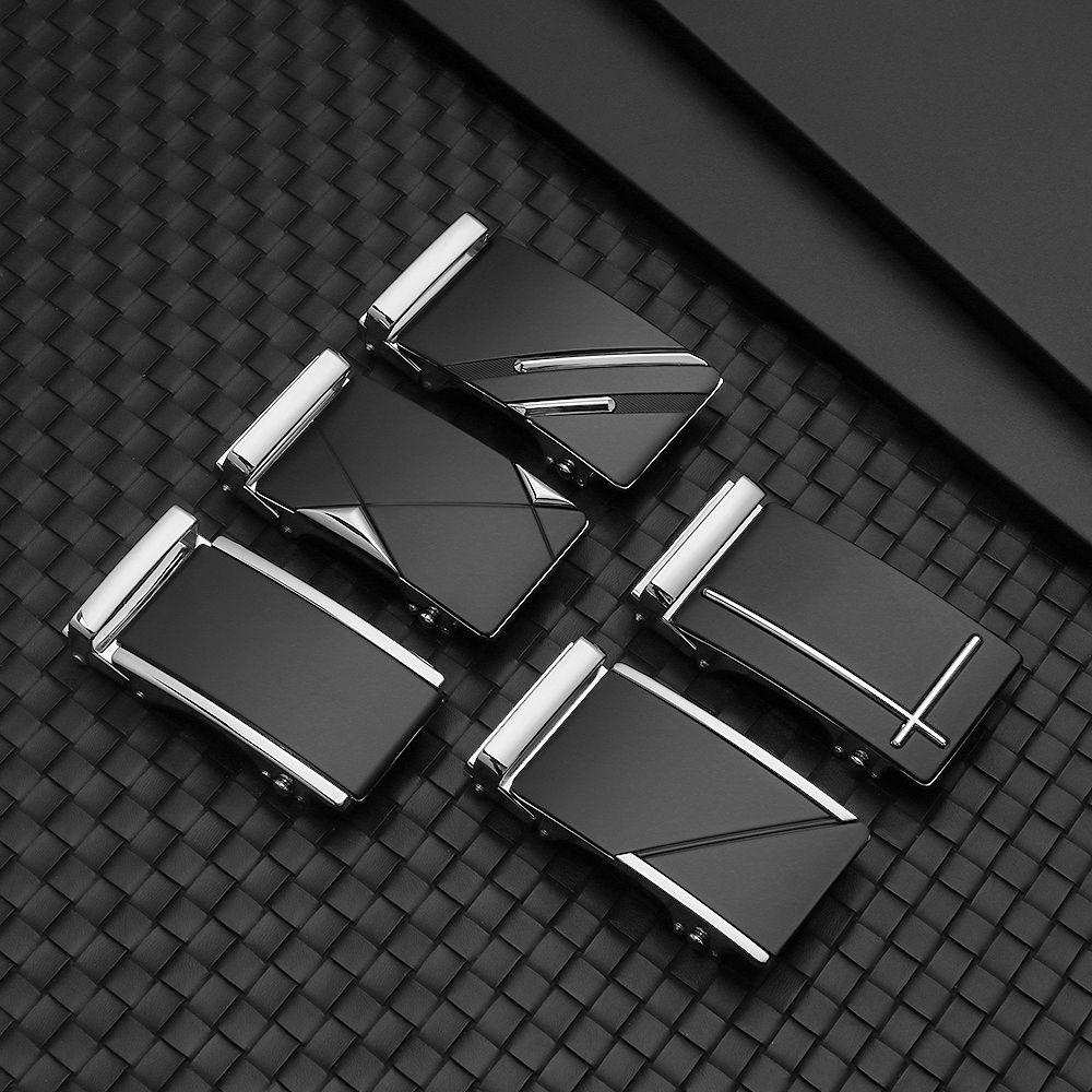 Buckle Slide Belt Strap Buckle Leisure Belt Head Belt Buckle Men's Belt Head Business Accessories