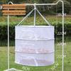 Foldable Sun-Drying Net Bag for Vegetables & Fish with Mosquito Protection