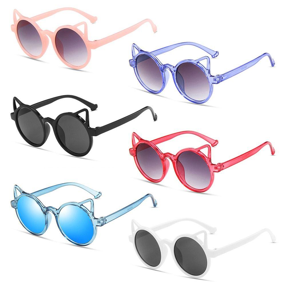 Circular Frame Kids Sunglasses UV400 Protection Summer Shades Trendy Eyewear  for Boy & Girl