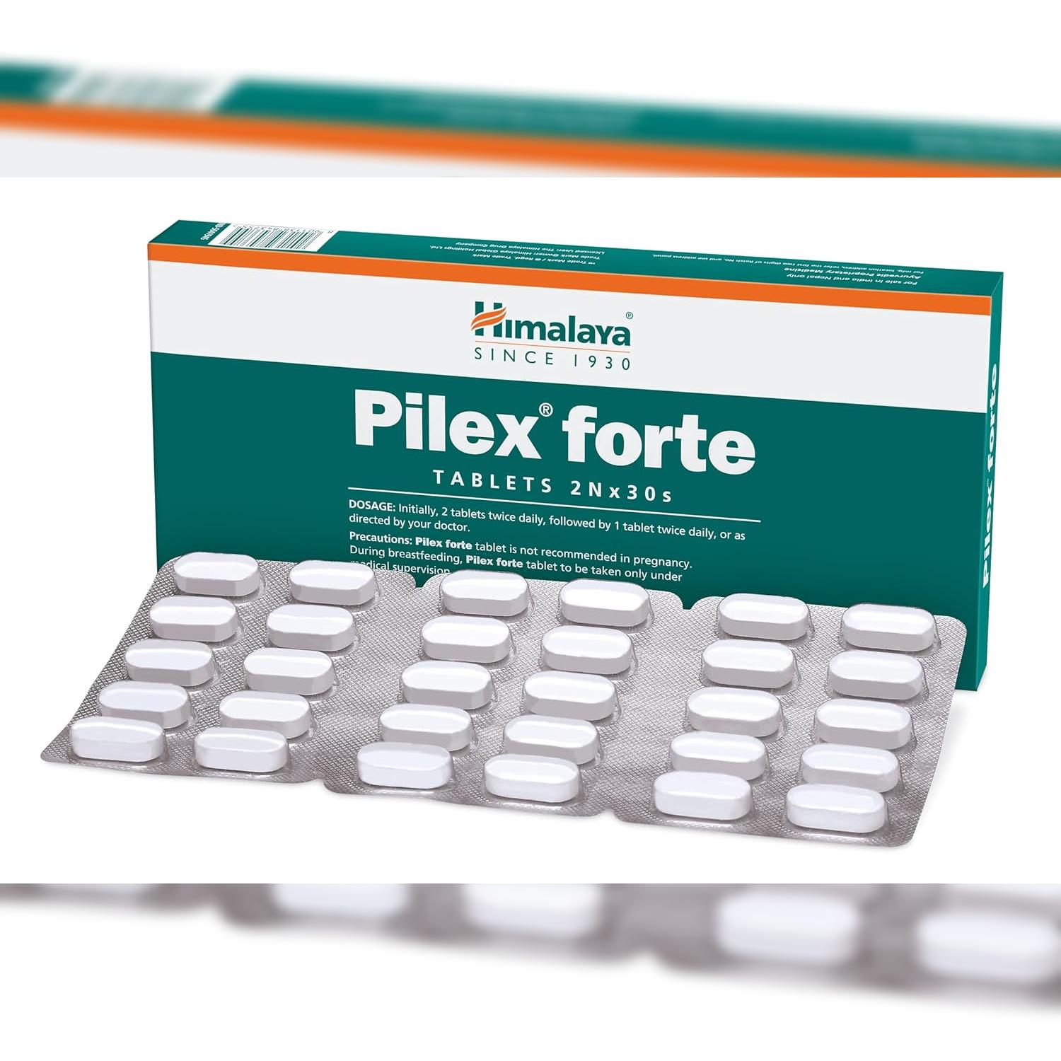 

Pilex Forte Himalaya Таблетки 2х30 S