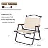 Daoli Ultralight Aluminum Alloy Folding Kermit Camping Chair