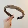 2024 Korean Style Braided Headband: High-End, Versatile Hair Accessory for Washing Face or Going Out